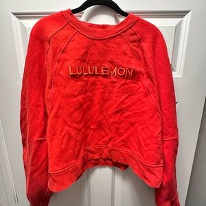 Lululemon Women’s Red Crewneck